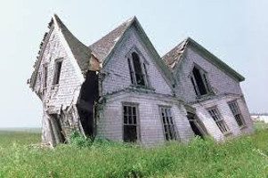 Image result for crumbling house