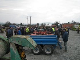 Photo of machinery in a Kinsella Estates auction