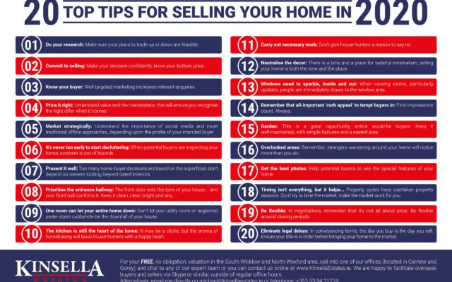 20 Top Tips for Selling your Home in 2020 – Part 2